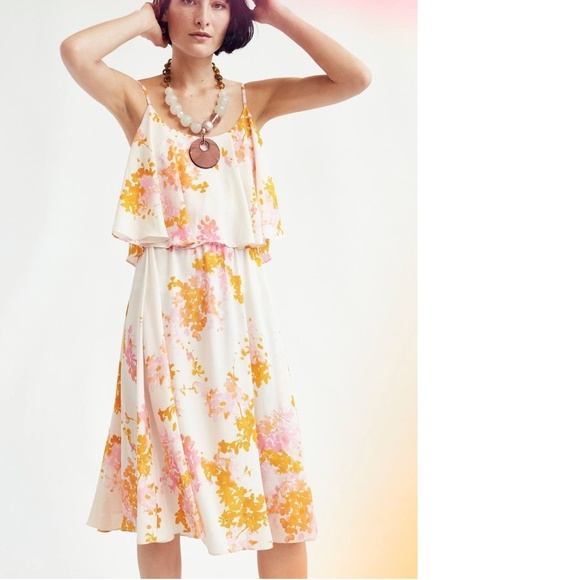 Anthropologie Magnolia Midi Dress NWT - Picture 6 of 8